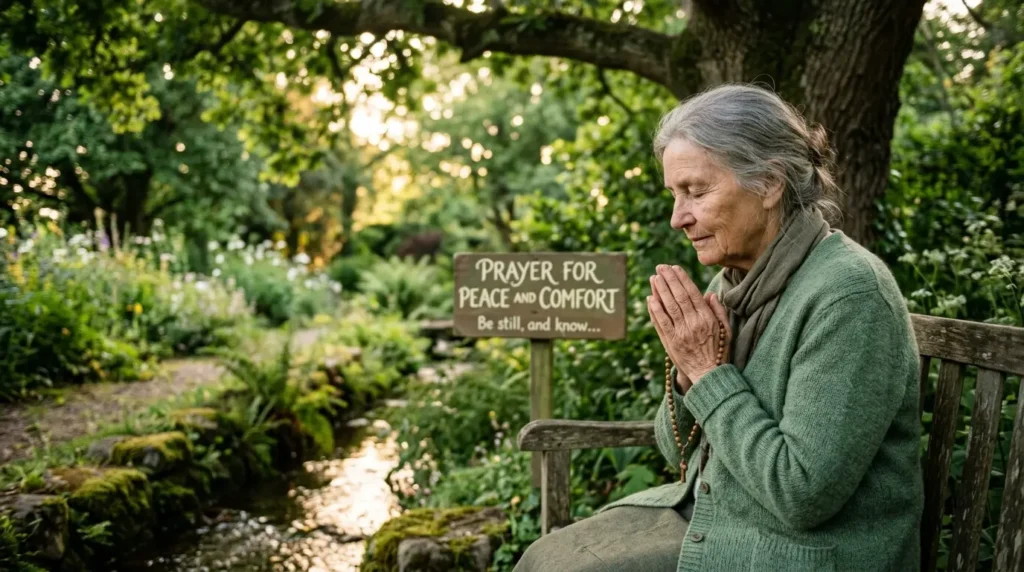 Prayer for Peace and Comfort