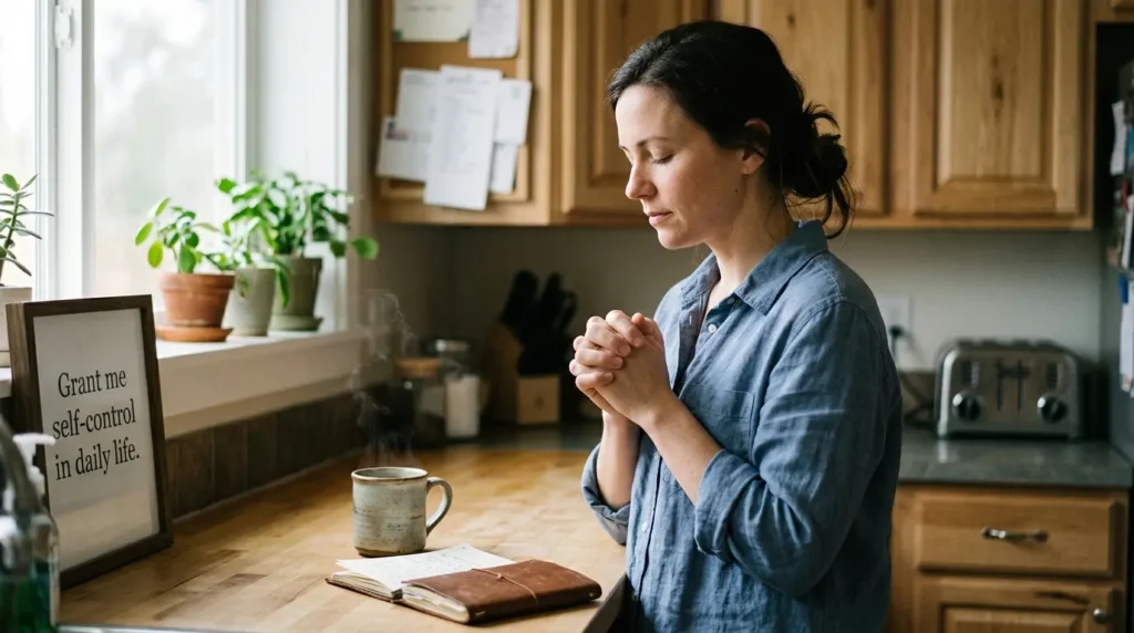 Prayer for Self Control in Daily Life