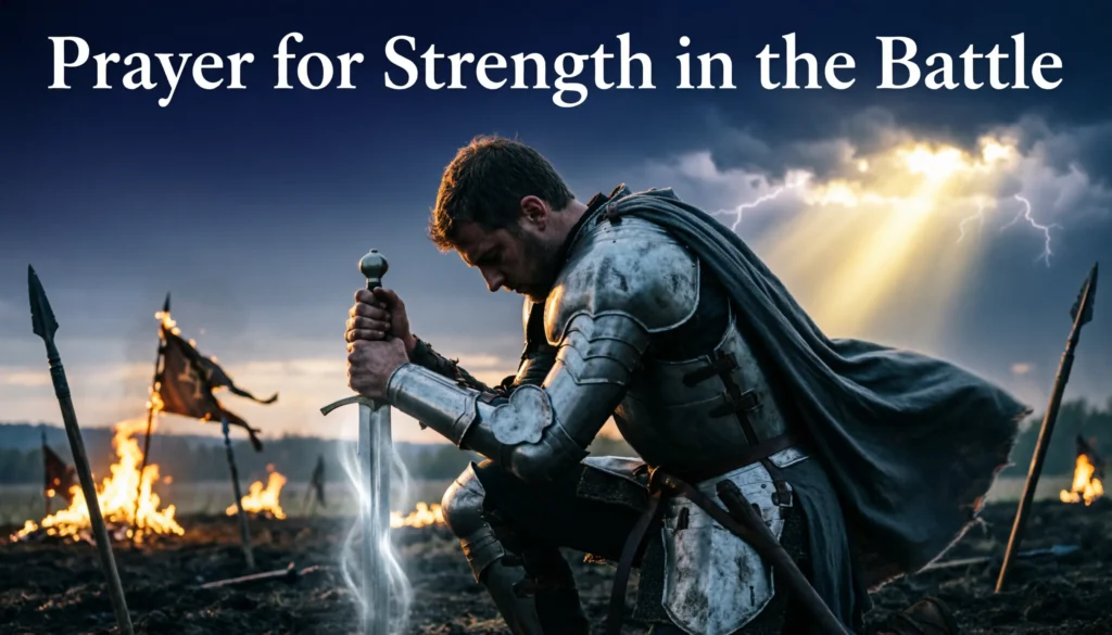 Prayer for Strength in the Battle