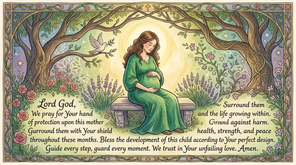 Prayer for God's Protection Throughout Pregnancy