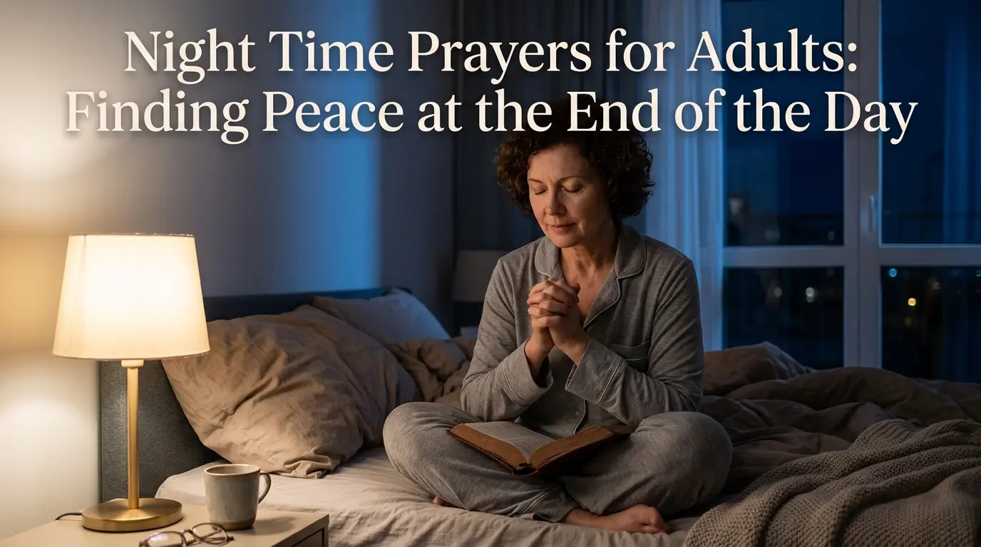 Night Time Prayers for Adults