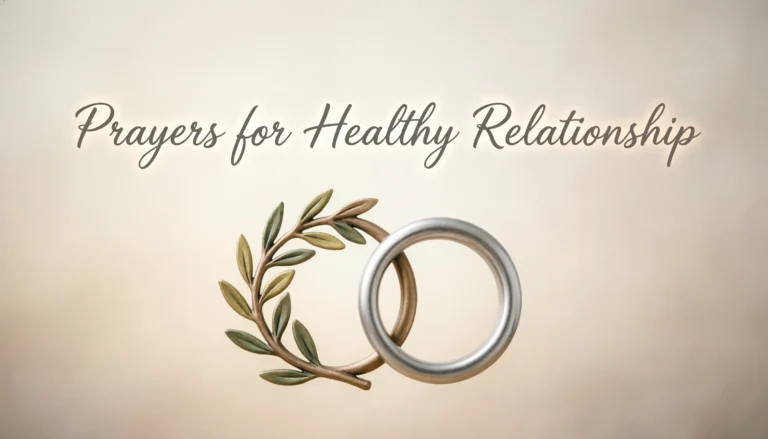 prayers for healthy relationship