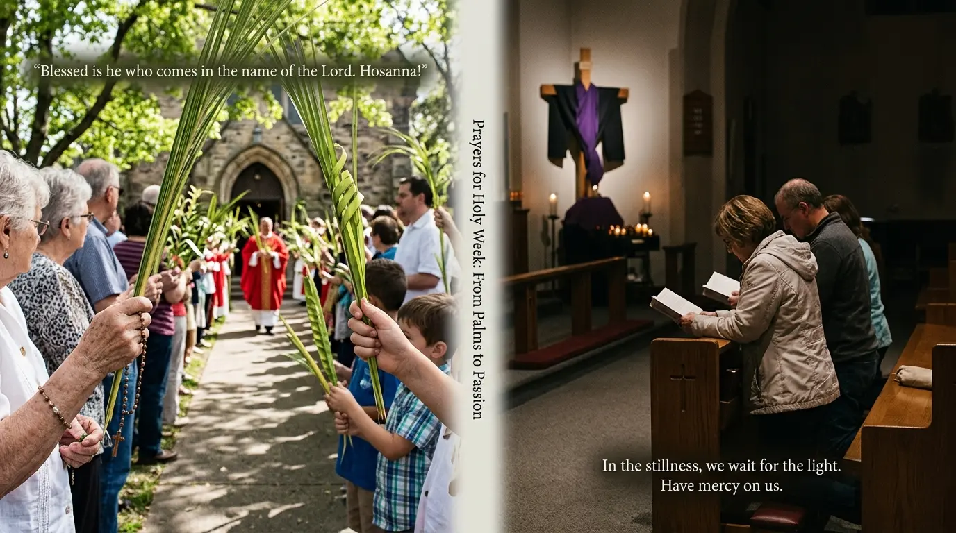 Prayers for Palm Sunday / Holy Saturday