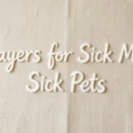 prayers for sick mom