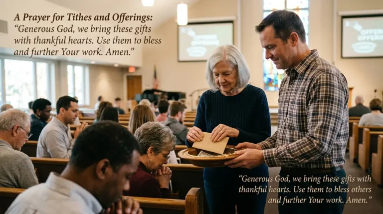 Prayers for Tithes and Offering