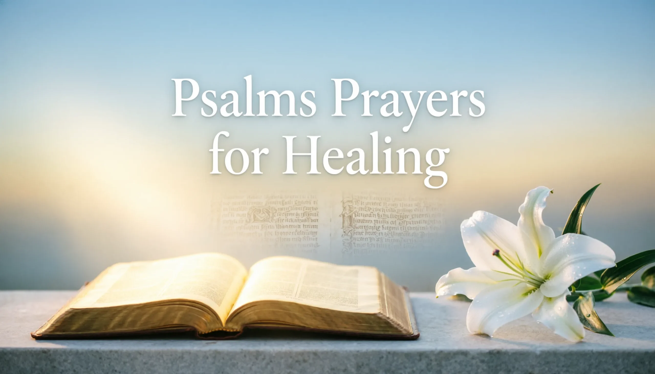 Psalms Prayers for Healing
