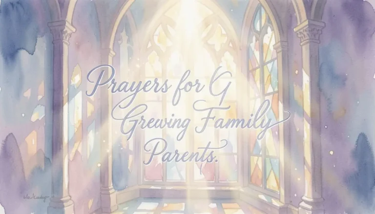 Prayers for Grieving Family / Parents