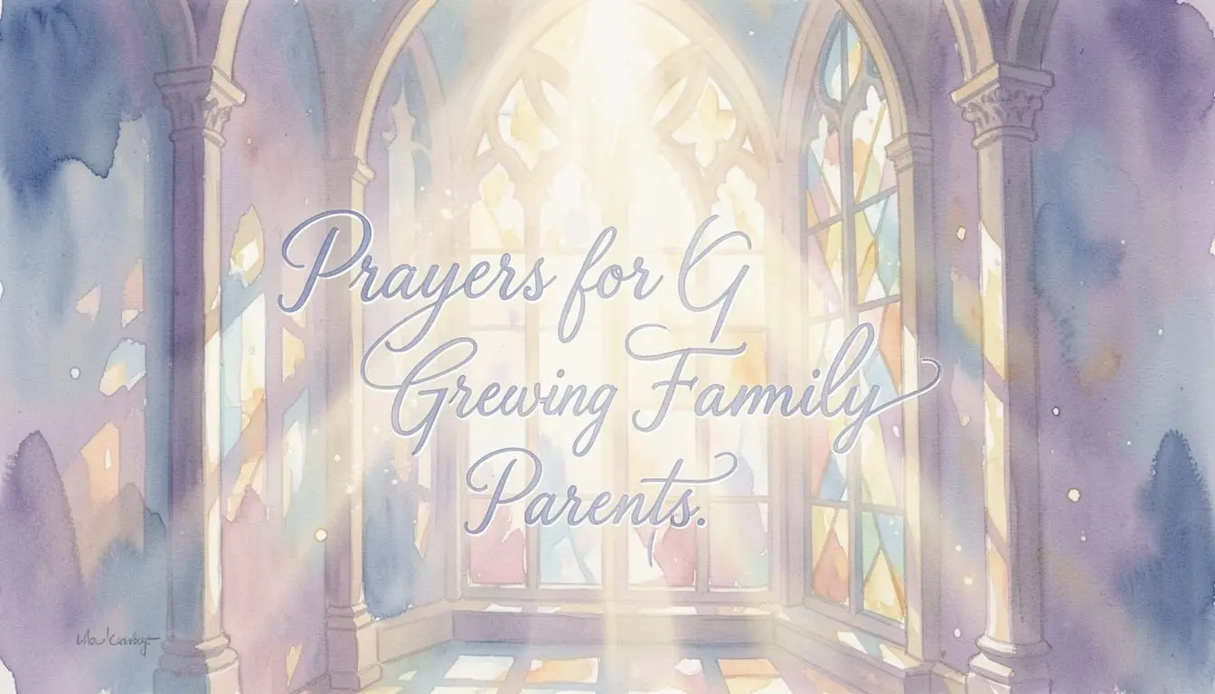 Prayers for Grieving Family / Parents