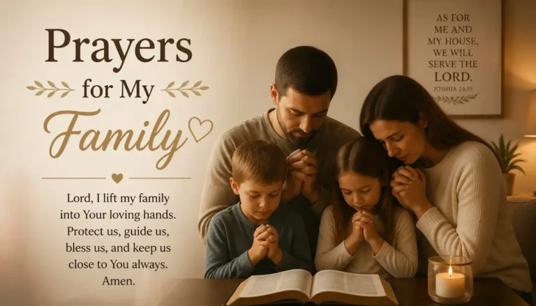 Prayers for My Family